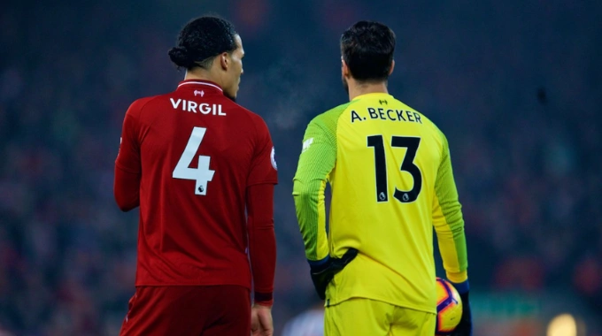 alisson becker and virgil van dijk 2028
