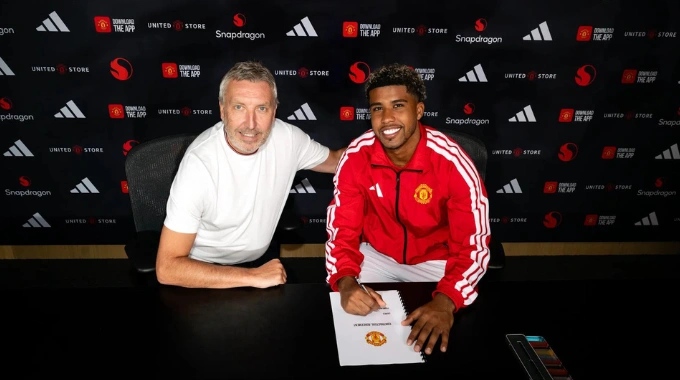 andrey santos man united