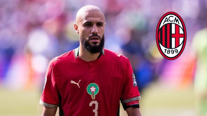 noussair mazraoui ac milan